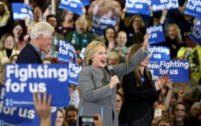 Hillary Clinton and Bill Clinton